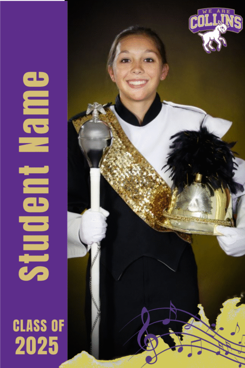 Fort Collins High School Band banner
