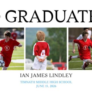 Timnath Middle High School graduation announcement