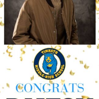 Timnath Middle High School Graduation Banners