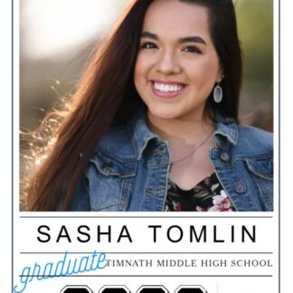 Timnath Middle High School graduation announcement
