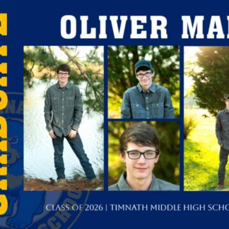 Timnath Middle High School graduation announcement
