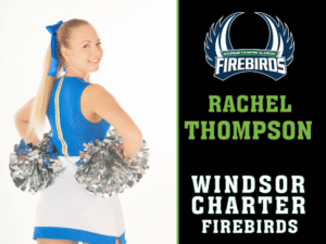 Windsor Charter Academy Cheer yard sign