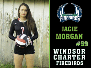 Windsor Charter Academy Volleyball yard sign
