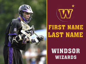 Windsor High School lacrosse yard sign