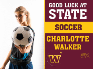 Windsor High School soccer yard sign