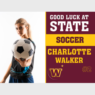 Windsor High School soccer yard sign