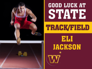 Windsor High School track yard sign