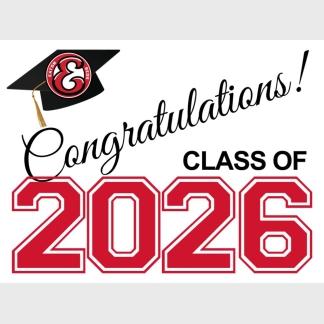 Eaton High School Graduation Yard signs
