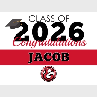 Eaton High School Graduation Yard signs