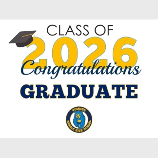 Timnath Middle High School graduation yard signs