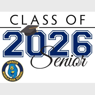 Timnath Middle High School graduation yard signs