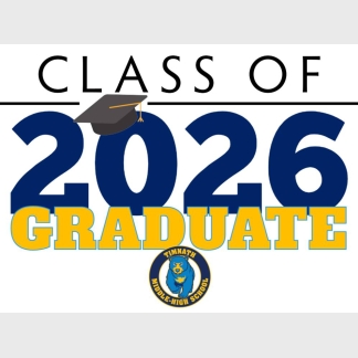 Timnath Middle High School graduation yard signs