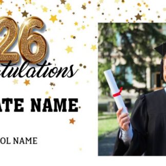 Photo Graduation Banners