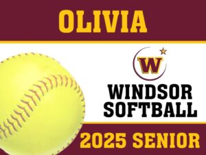 WINDSOR HIGH SCHOOL Softball YARD SIGN