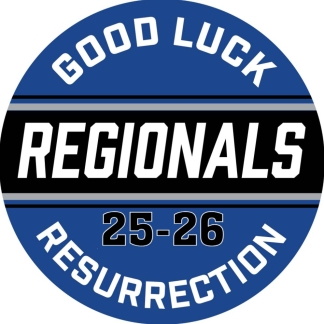 Resurrection Christian Regional Sticker