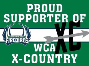 Windsor Charter Academy Cross County yard sign