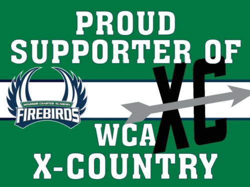 Windsor Charter Academy Cross County yard sign