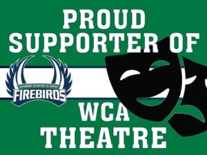 Windsor Charter Academy theatre yard sign