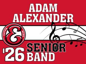 Eaton High School Band yard signs