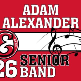 Eaton High School Band yard signs