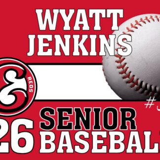 Eaton High School baseball yard signs