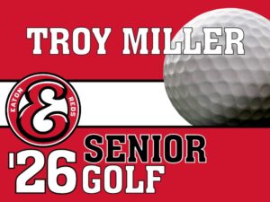 Eaton High School golf yard signs