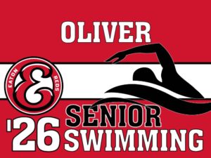 Eaton High School swim yard signs