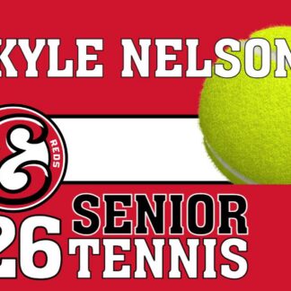 Eaton High School tennis yard signs