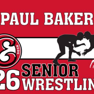 Eaton High School wrestling yard signs