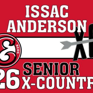 Eaton High School cross country yard signs