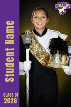 Fort Collins High School band banner