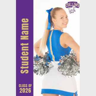 Fort Collins High School cheer banner