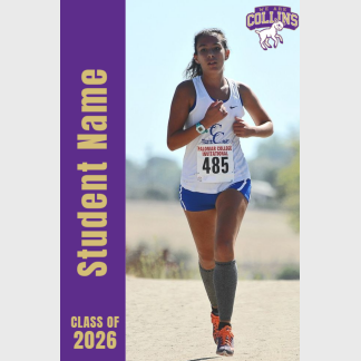 Fort Collins High School cross country banner