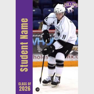 Fort Collins High School hockey banner
