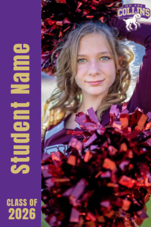 Fort Collins High School poms banner