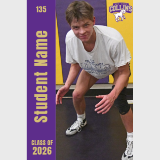 Fort Collins High School wrestling banner