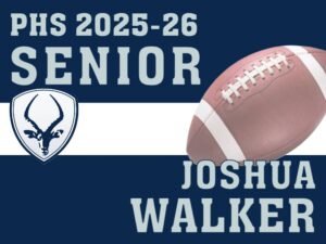 Poudre High School football yard sign