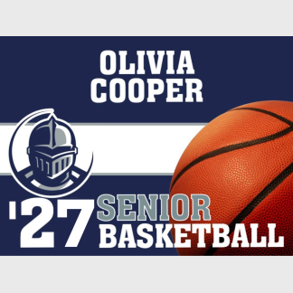 Severance High School basketball yard sign
