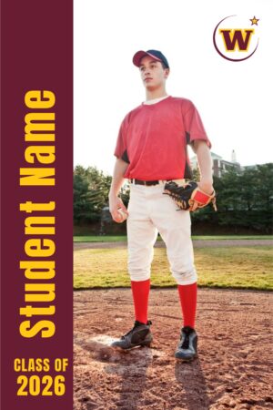 Windsor High School Senior Baseball banner