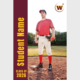 Windsor High School Senior Baseball banner