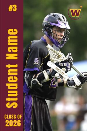 Windsor High School Senior Lacrosse banner