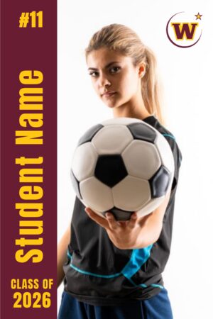 Windsor High School Senior Soccer banner