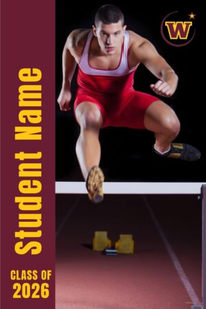 Windsor High School Senior Track banner