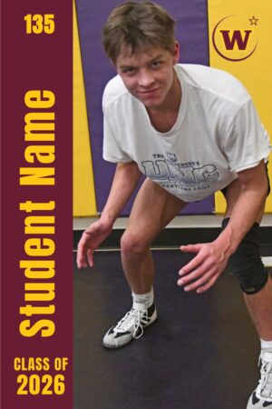 Windsor High School Senior Wrestling banner