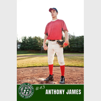 Fossil Ridge High School baseball poster