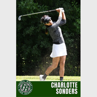 Fossil Ridge High School golf poster