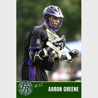 Fossil Ridge High School lacrosse poster