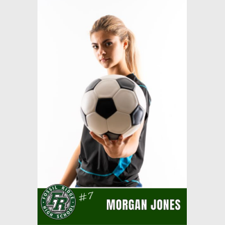 Fossil Ridge High School soccer poster