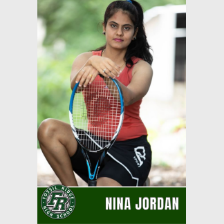 Fossil Ridge High School tennis poster