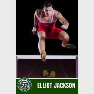 Fossil Ridge High School track poster